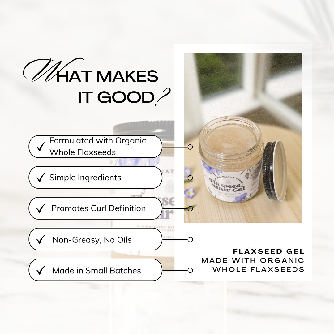 Organic Flaxseed Gel | MakerPlace by Michaels Organic Flaxseed Gel | MakerPlace by Michaels
